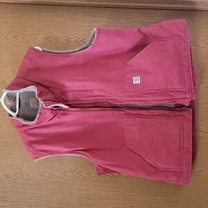 Womens sherpa lined Carhartt vest XXL/20